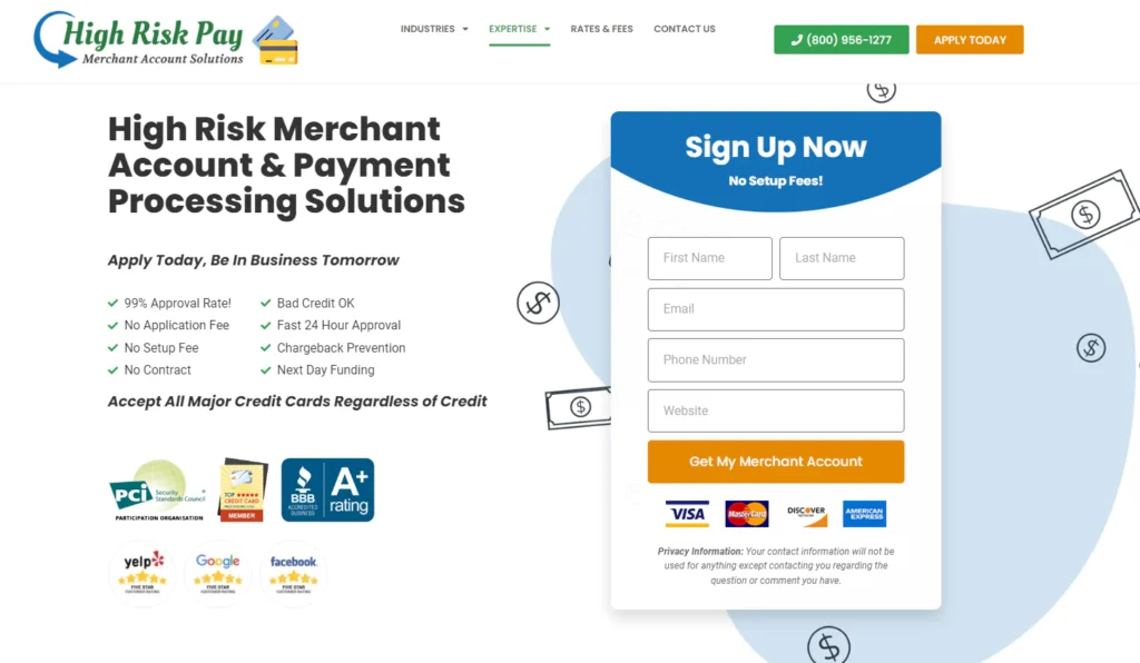 High Risk Merchant Highriskpay.com